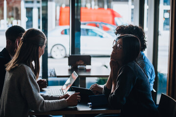 Business partners meeting