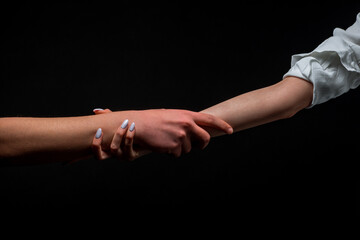Forearm handshake