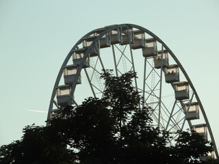 ferris wheel on a sky