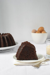 Chocolate bundt cake or Chocolate pound cake