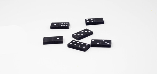  six (6) domino tiles
