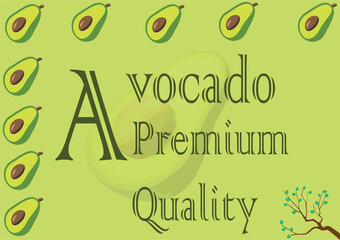 Avocado with a premium quality that presents the best taste.