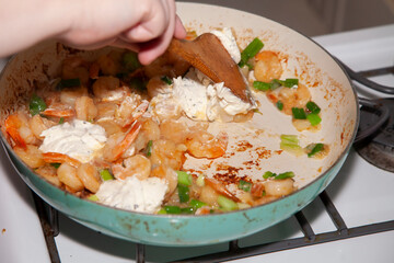 Stirring Sweet Shrimp