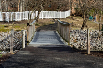 Fototapeta premium bridge over the river