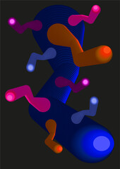 Graphic Design for banner, poster, card, cover, invitation, placard, brochure or heade