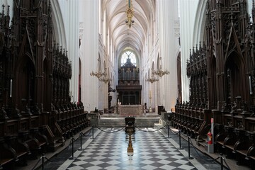 Cathedral of Our Lady interior, Antwerp, Belgium