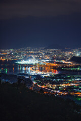 Fototapeta na wymiar 日本の夜景