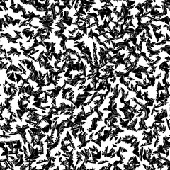 Black and white grunge background seamless pattern