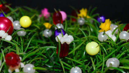 Obraz premium colourful plastic objects unique photo