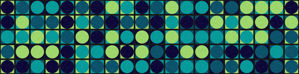 Abstract Geometric Pattern generative computational art illustration