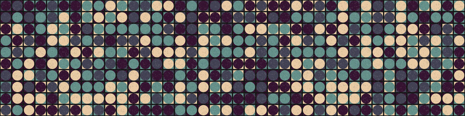 Abstract Geometric Pattern generative computational art illustration