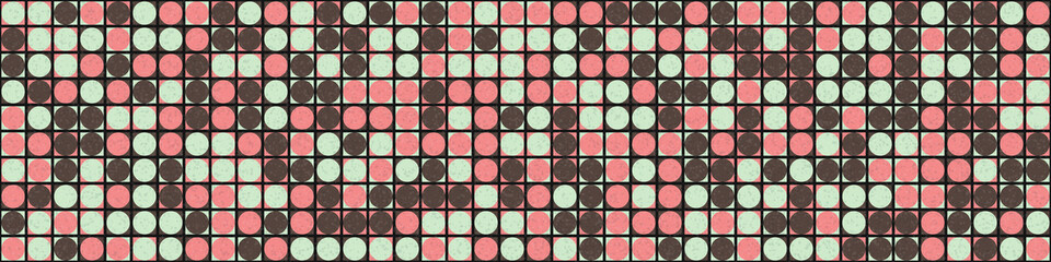 Abstract Geometric Pattern generative computational art illustration