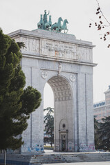 The ancient entrance to Madrid