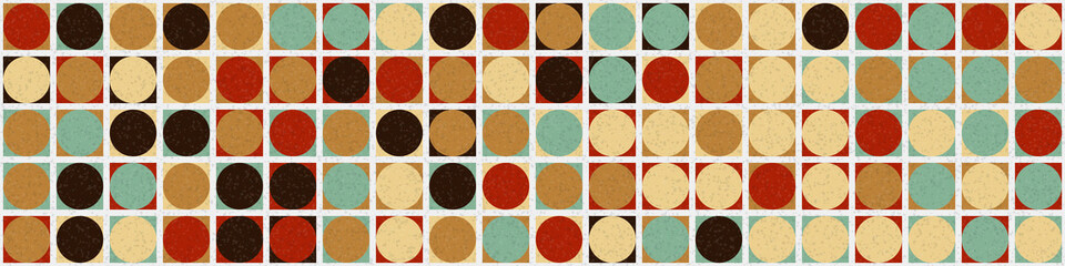 Abstract Geometric Pattern generative computational art illustration