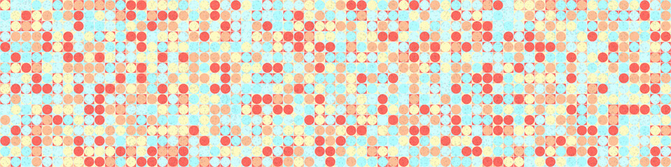 Abstract Geometric Pattern generative computational art illustration