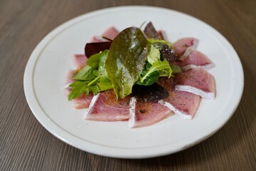 ブリのカルパッチョ