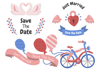 valentine label Vector Logo for banner