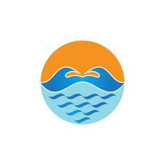Water wave Logo