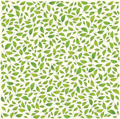 green leaves pattern