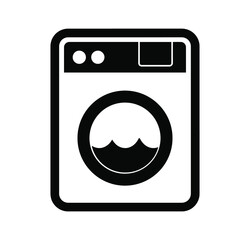 washing machine icon vector