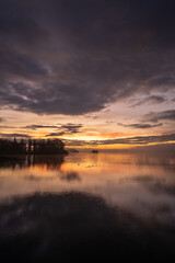 Sonnenaufgang am Bodensee