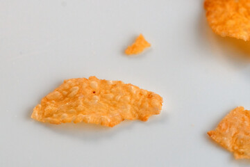 Cornflakes with sugar icing