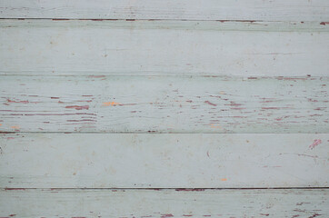Wooden boards. Old peeling paint on a wooden surface. Tree structure.