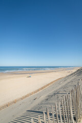HOURTIN PLAGE (Gironde, France), station balnéaire du Médoc près de Lacanau