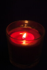 candle in the dark