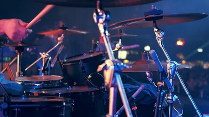 Drum music concert hand instrument party - Powered by Adobe