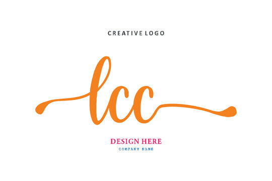LCC lettering logo is simple, easy to understand and authoritative