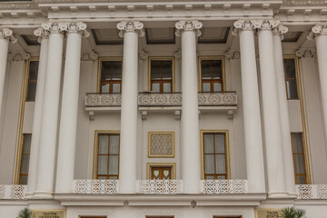 Ayni Opera and Ballet Theatre in Dushanbe, capital of Tajikistan