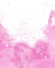 Abstract colorful watercolor for background. Digital art painting.