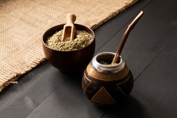 Yerba mate drink