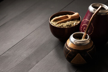 Yerba mate drink