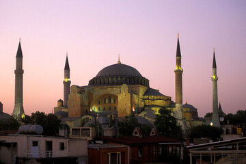 Fototapeta na wymiar TURKEY ISTANBUL AYASOFYA