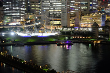 みなとみらいの夜景