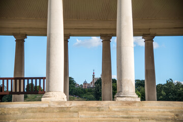 columns in Greenwich park London