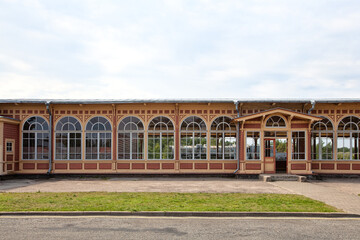 Haapsalu railway station waiting room, Estonia