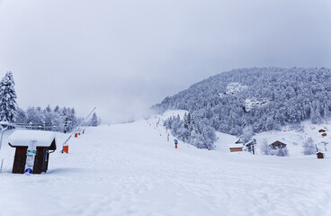 pistes de ski des Vosges