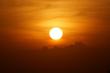 Sunrise at its full glory 