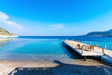 Mimoza Bay Beach view in Karaburun