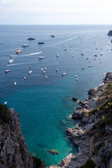 Fototapeta na wymiar the beautiful Capri island, via Krupp