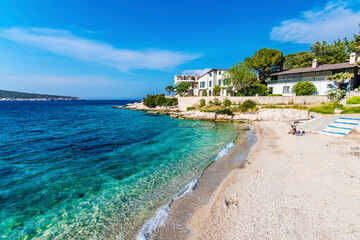 Fototapeta premium Incirlikoy Beach in Karaburun Town