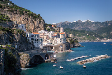 Fototapeta na wymiar beautiful Amalfi coast - Positano town
