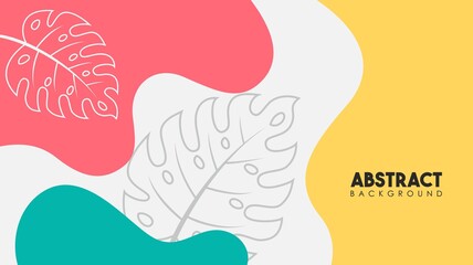 Illustration set season element or nature background, winter, spring, summer, autumn, banner, cover, templates, posters.