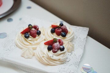 Delicious cakes. Cakes for a holiday and for a birthday.