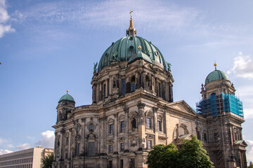 Fototapeta na wymiar Berlin Cathedral on Museum Island, Germany