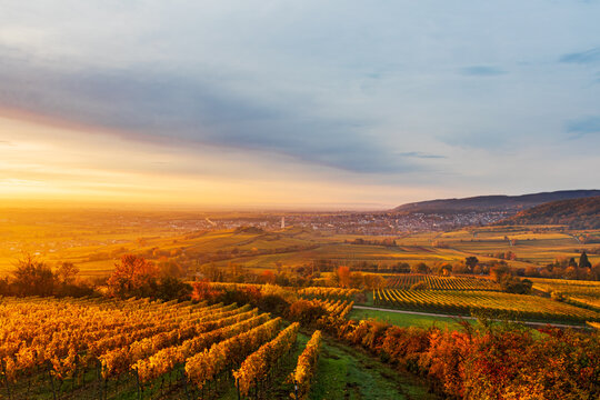 sunrise in autmn