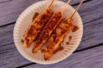 Mala Sauce on Grilled Food Selections
